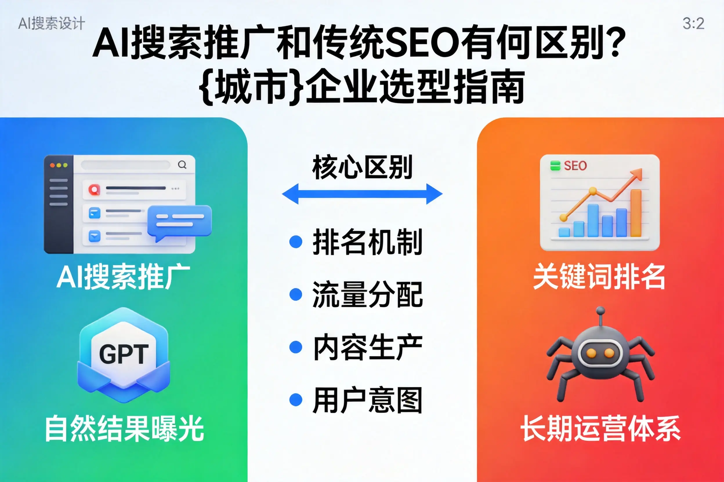AI搜索推广和传统SEO有何区别？济南企业选型指南
