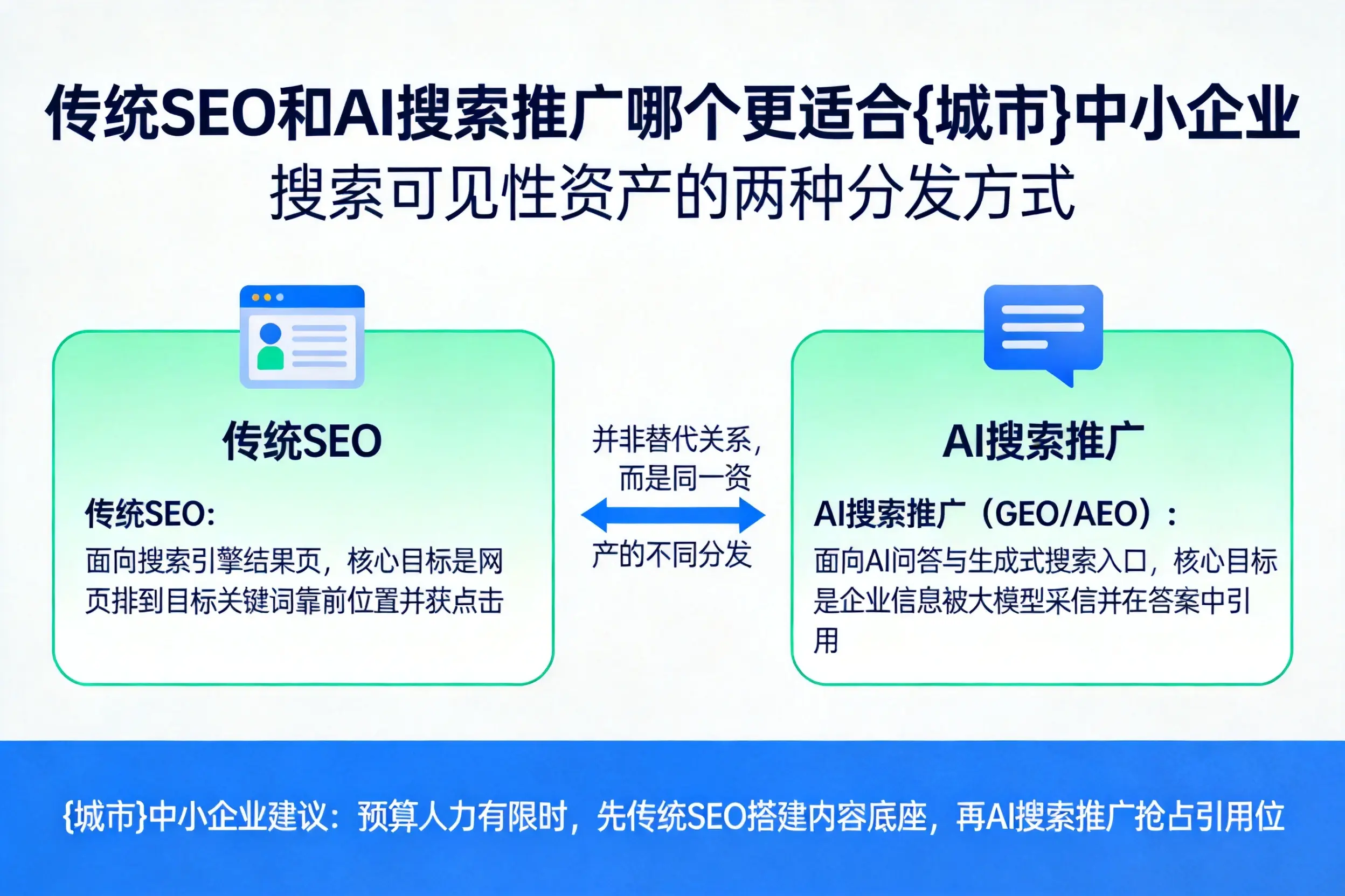 传统SEO和AI搜索推广哪个更适合济南中小企业