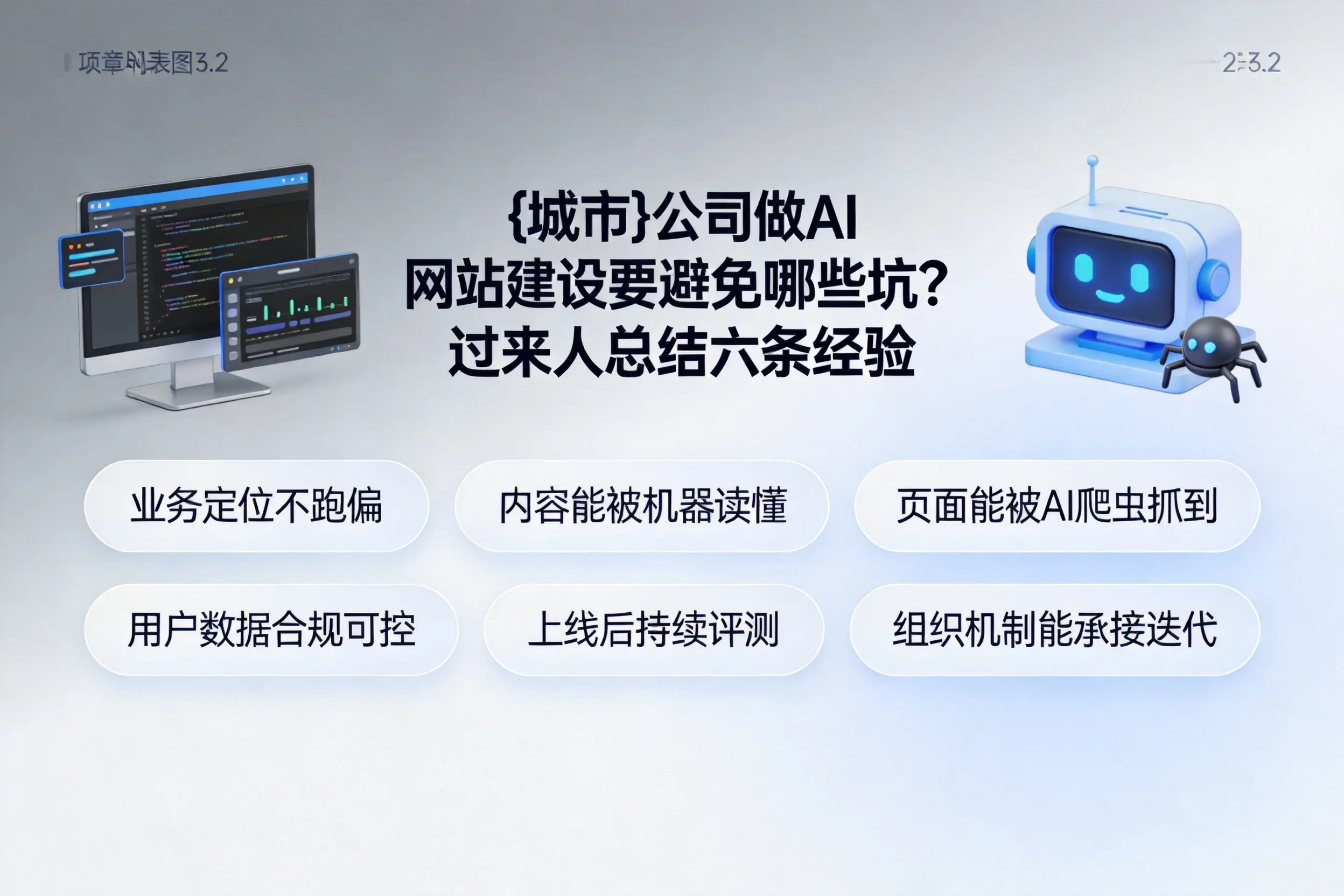 济南公司做AI网站建设要避免哪些坑？过来人总结六条经验